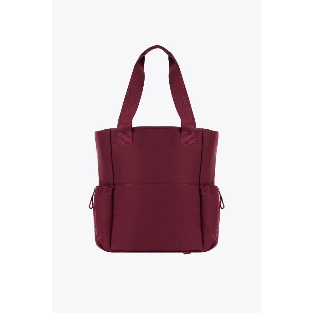 NWT Beis The Sport Tote in Burgundy Red
